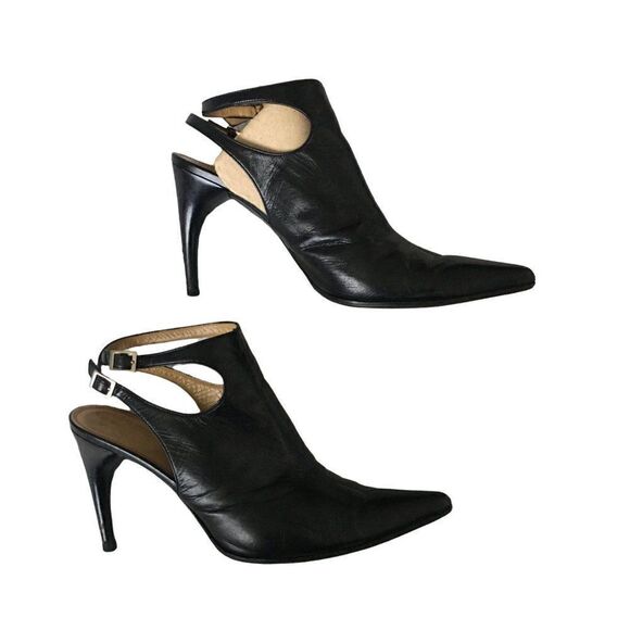Black pointy toes heels - Picture 2 of 7